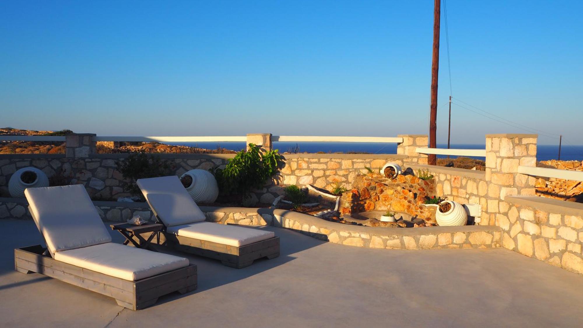 Ataraxia- Stonebuilt Studios And Apartments Kímolos 部屋 写真